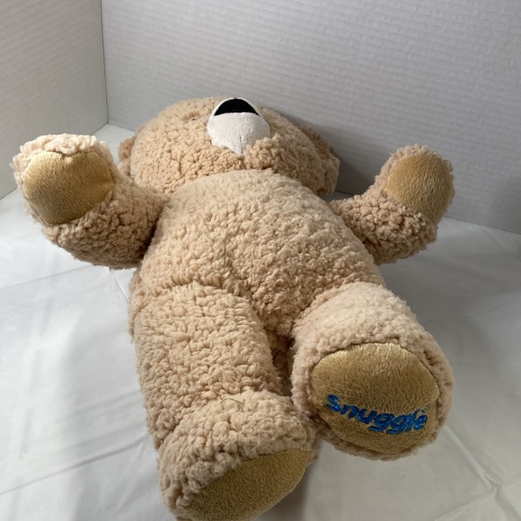 Snuggle Fabric Softener Teddy Bear Plush Stuffed Animal New England Toy 15” Vtg - Picture 8 of 10